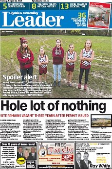 Lilydale and Yarra Valley Leader - August 11th 2015