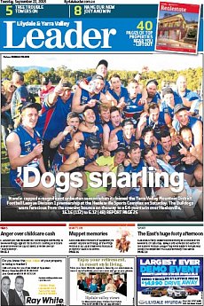 Lilydale and Yarra Valley Leader - September 22nd 2015