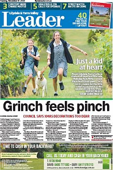 Lilydale and Yarra Valley Leader - November 17th 2015