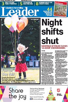Lilydale and Yarra Valley Leader - November 24th 2015