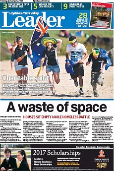 Lilydale and Yarra Valley Leader - January 26th 2016