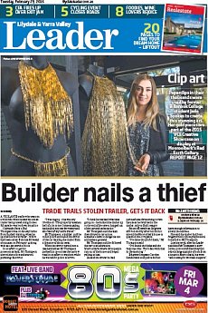 Lilydale and Yarra Valley Leader - February 23rd 2016