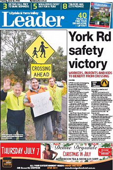 Lilydale and Yarra Valley Leader - June 14th 2016