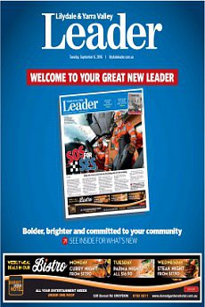Lilydale and Yarra Valley Leader - September 6th 2016