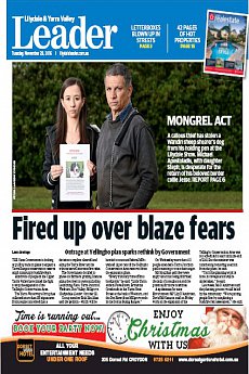 Lilydale and Yarra Valley Leader - November 29th 2016