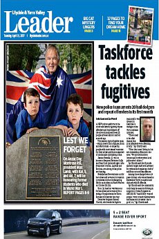 Lilydale and Yarra Valley Leader - April 25th 2017