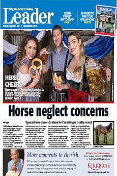 Lilydale and Yarra Valley Leader - August 22nd 2017