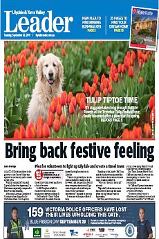 Lilydale and Yarra Valley Leader - September 26th 2017