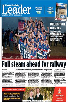Lilydale and Yarra Valley Leader - October 2nd 2018