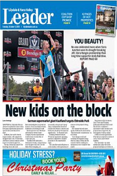 Lilydale and Yarra Valley Leader - October 9th 2018