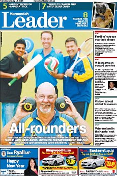 Maroondah Leader - January 13th 2015