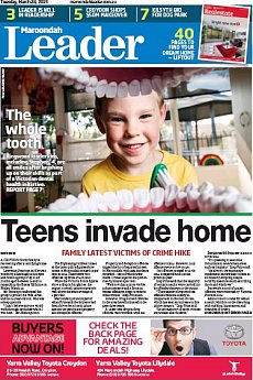 Maroondah Leader - March 24th 2015