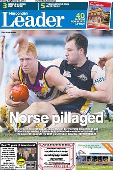 Maroondah Leader - September 22nd 2015