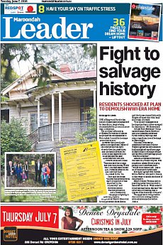 Maroondah Leader - June 7th 2016