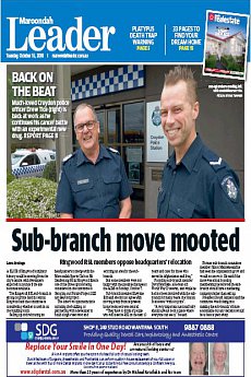 Maroondah Leader - October 16th 2018