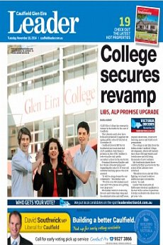Caulfield Glen Eira Leader - November 18th 2014