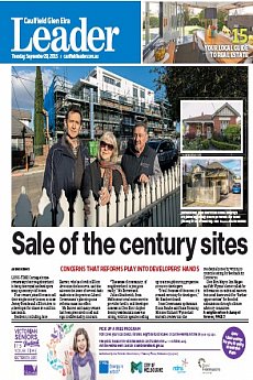 Caulfield Glen Eira Leader - September 29th 2015