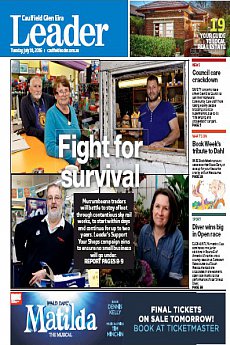 Caulfield Glen Eira Leader - July 19th 2016