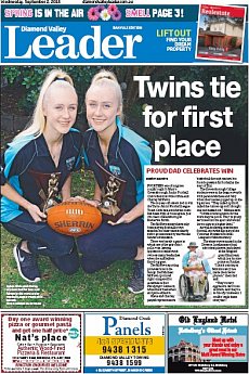 Diamond Valley Leader Banyule Edition - September 2nd 2015