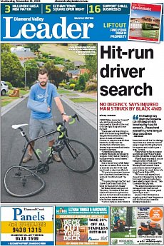 Diamond Valley Leader Banyule Edition - November 11th 2015