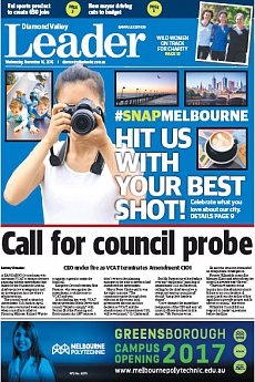 Diamond Valley Leader Banyule Edition - November 16th 2016