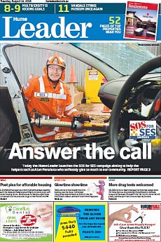 Hume Leader - August 11th 2015