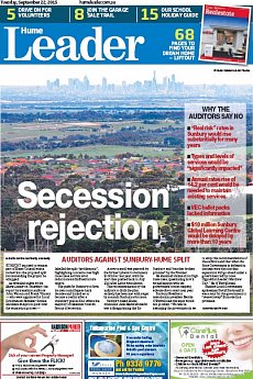 Hume Leader - September 22nd 2015