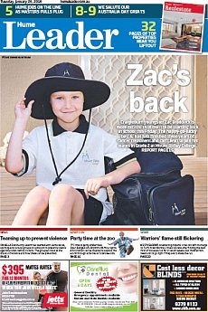Hume Leader - January 26th 2016