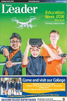 Hume Leader - May 10th 2016