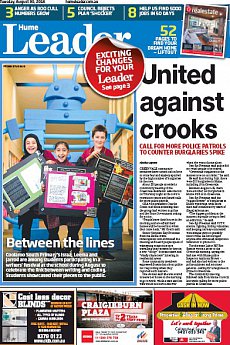 Hume Leader - August 30th 2016