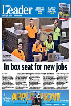 Hume Leader - August 29th 2017
