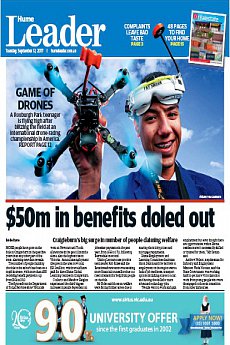 Hume Leader - September 12th 2017