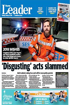 Hume Leader - January 16th 2018
