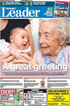 Moreland Leader - February 16th 2015