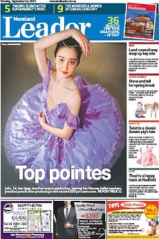 Moreland Leader - September 14th 2015