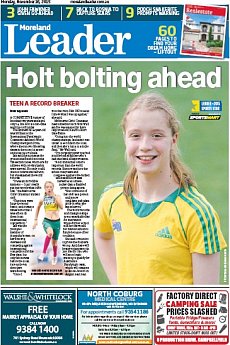 Moreland Leader - November 16th 2015