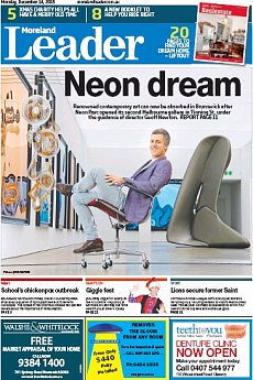 Moreland Leader - December 14th 2015