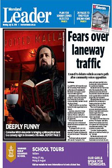 Moreland Leader - July 16th 2018