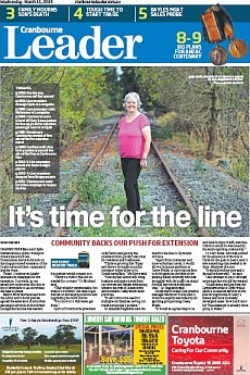 Cranbourne Leader - March 11th 2015