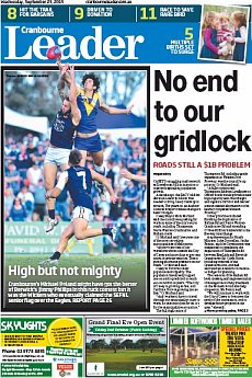 Cranbourne Leader - September 23rd 2015