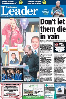 Cranbourne Leader - August 23rd 2017