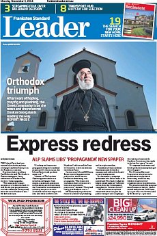 Frankston Standard Leader - November 3rd 2014