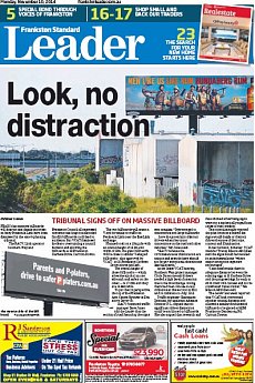 Frankston Standard Leader - November 10th 2014