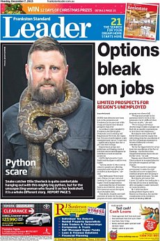 Frankston Standard Leader - December 7th 2015