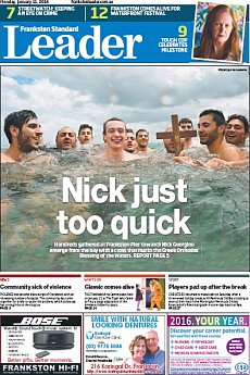 Frankston Standard Leader - January 11th 2016