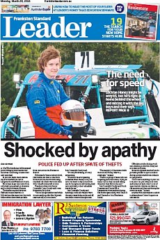 Frankston Standard Leader - March 28th 2016