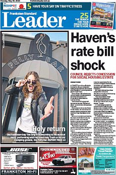 Frankston Standard Leader - May 30th 2016