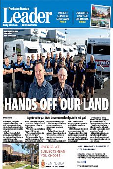 Frankston Standard Leader - March 13th 2017