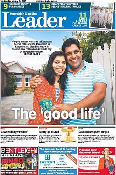 Moorabbin Glen Eira Leader - January 21st 2015