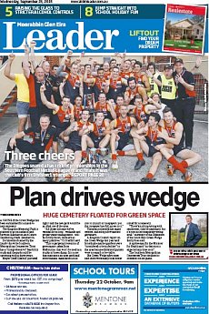 Moorabbin Glen Eira Leader - September 23rd 2015